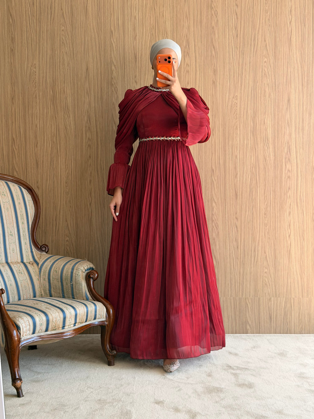 Lalessa Abiye -Bordo💫