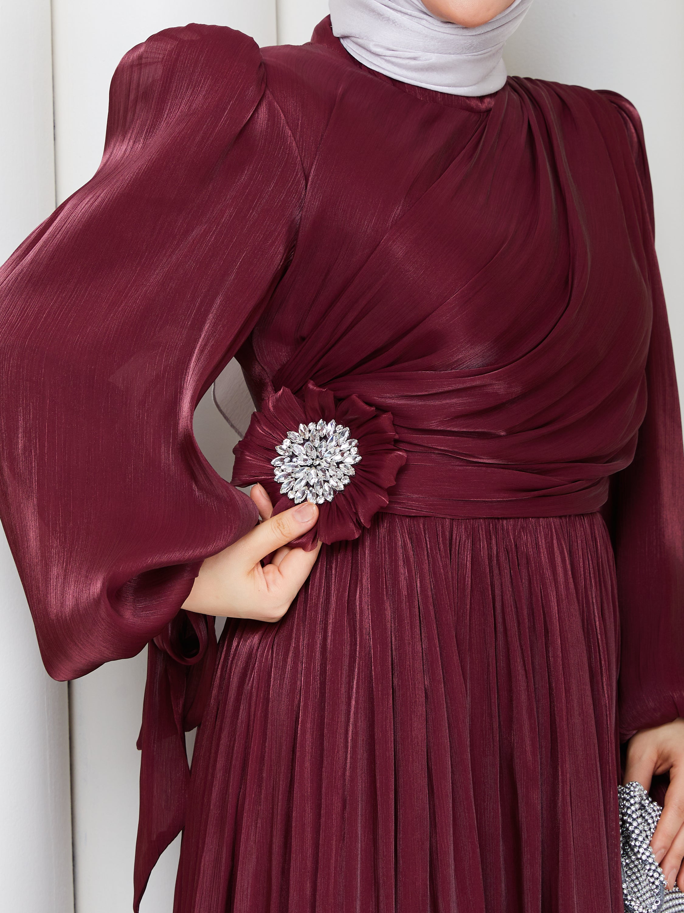 Nz Nevra Abiye-Bordo
