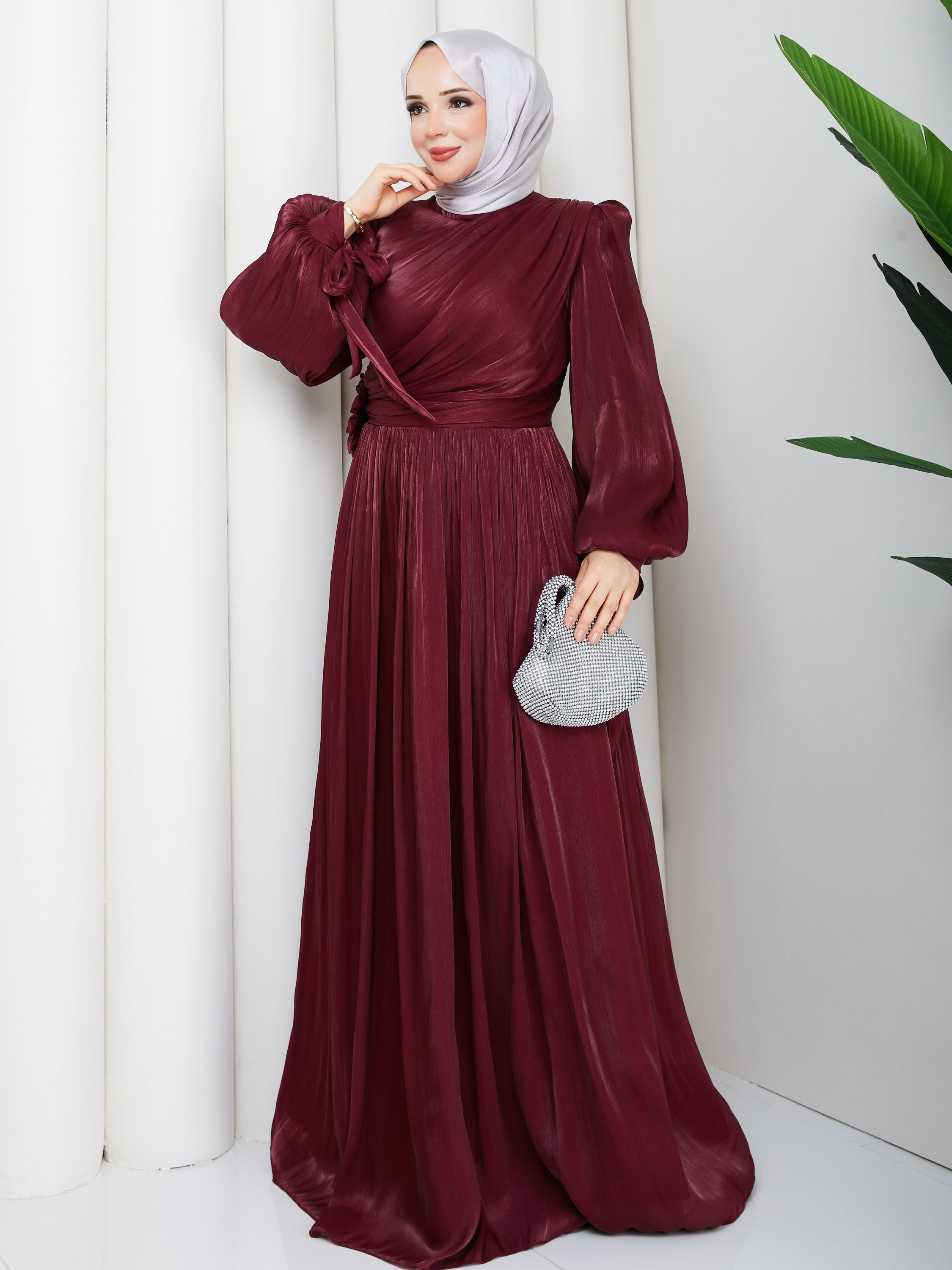 Nz Nevra Abiye-Bordo