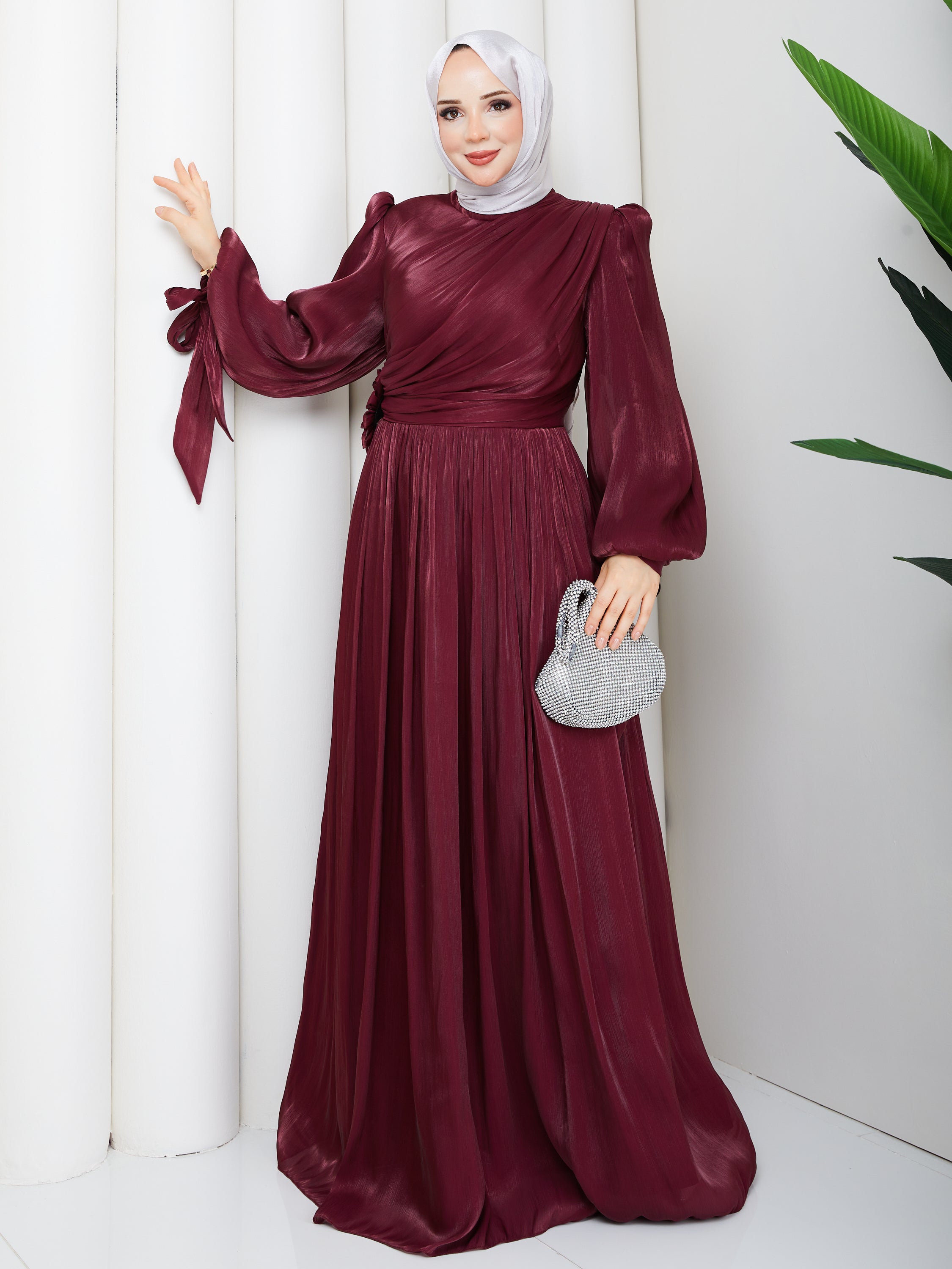 Nz Nevra Abiye-Bordo